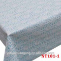 plastic pvc lace tablecloth/polyester lace tablecloth